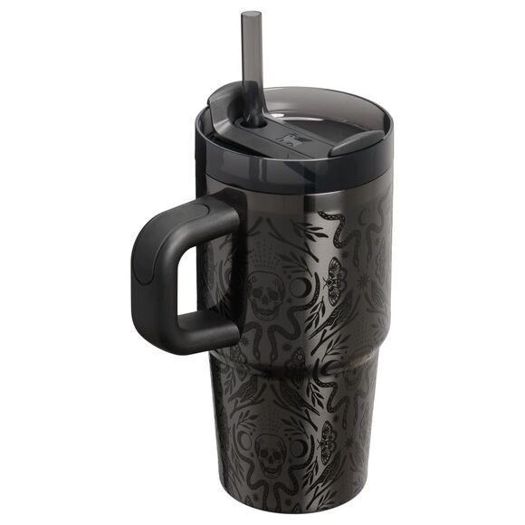 Stanley Halloween Deadly Damask 20oz Quencher H2.0 Flowstate Brand New In Hand - Picture 1 of 3